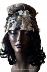 Handcrafted Mixed Media Dignity Headwear1